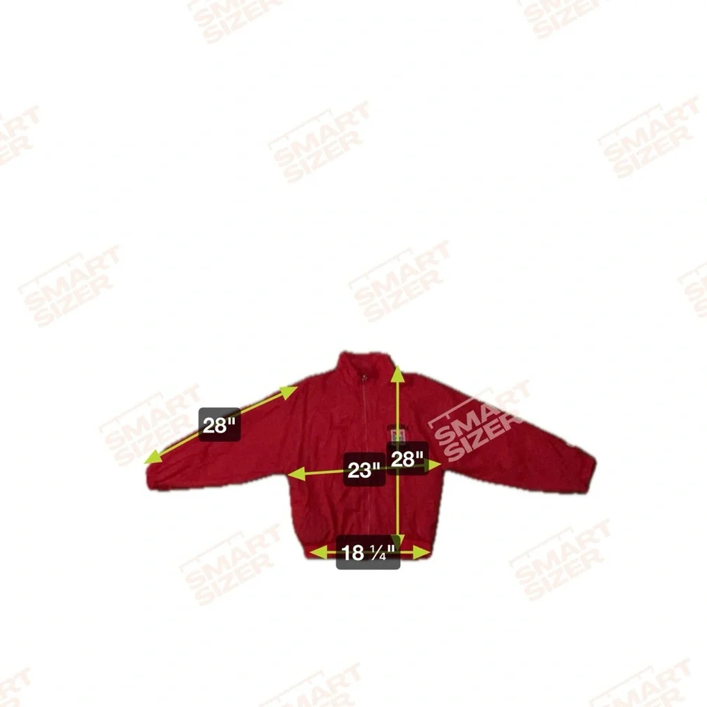 Vintage 90s Logo 7 - Nebraska Huskers Full Zip Windbreaker Jacket Red Large